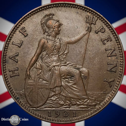 Great Britain 1931 Half Penny 1/2d GB5964