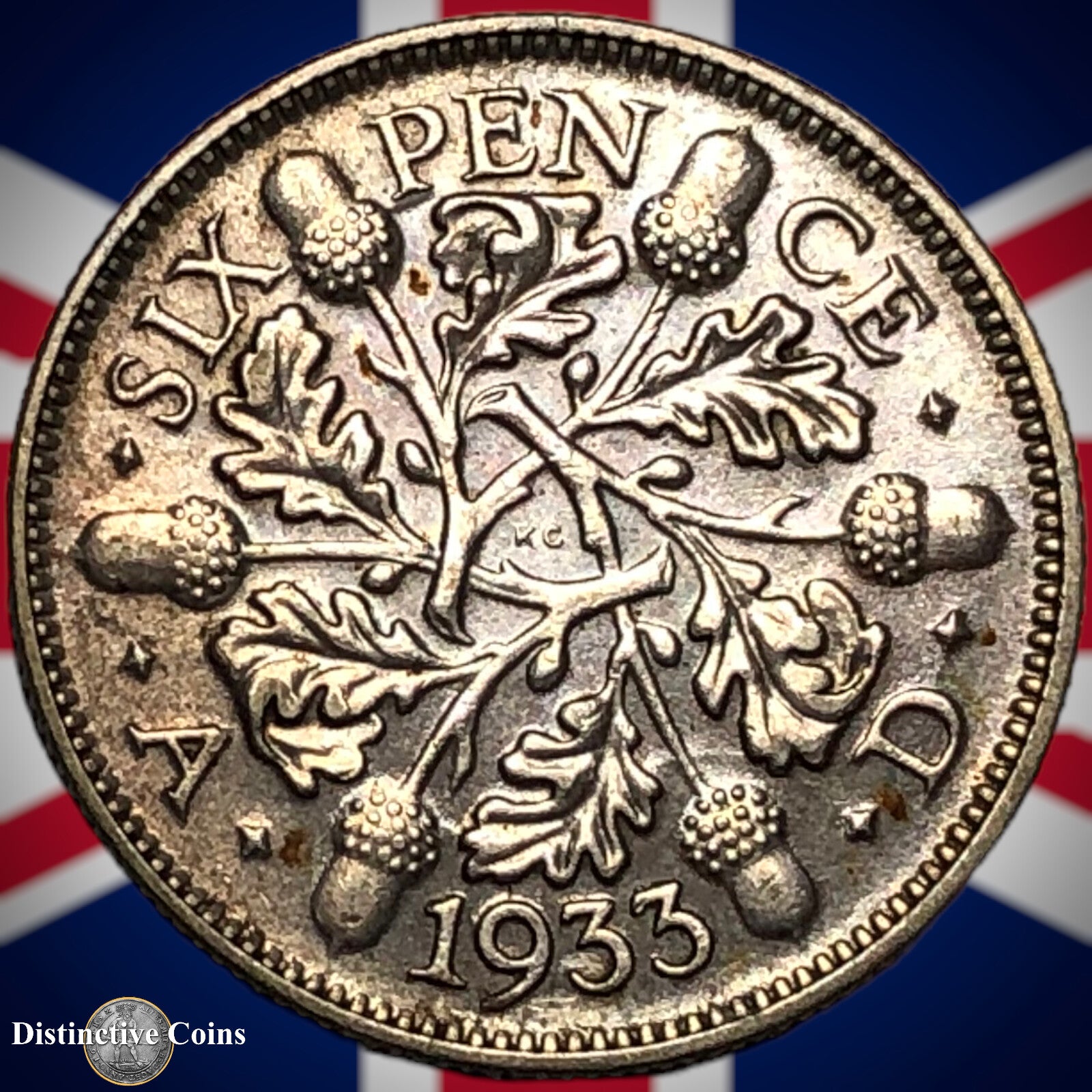 Great Britain 1933 Six Pence GB1707