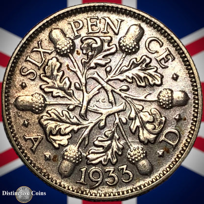 Great Britain 1933 Six Pence GB1707