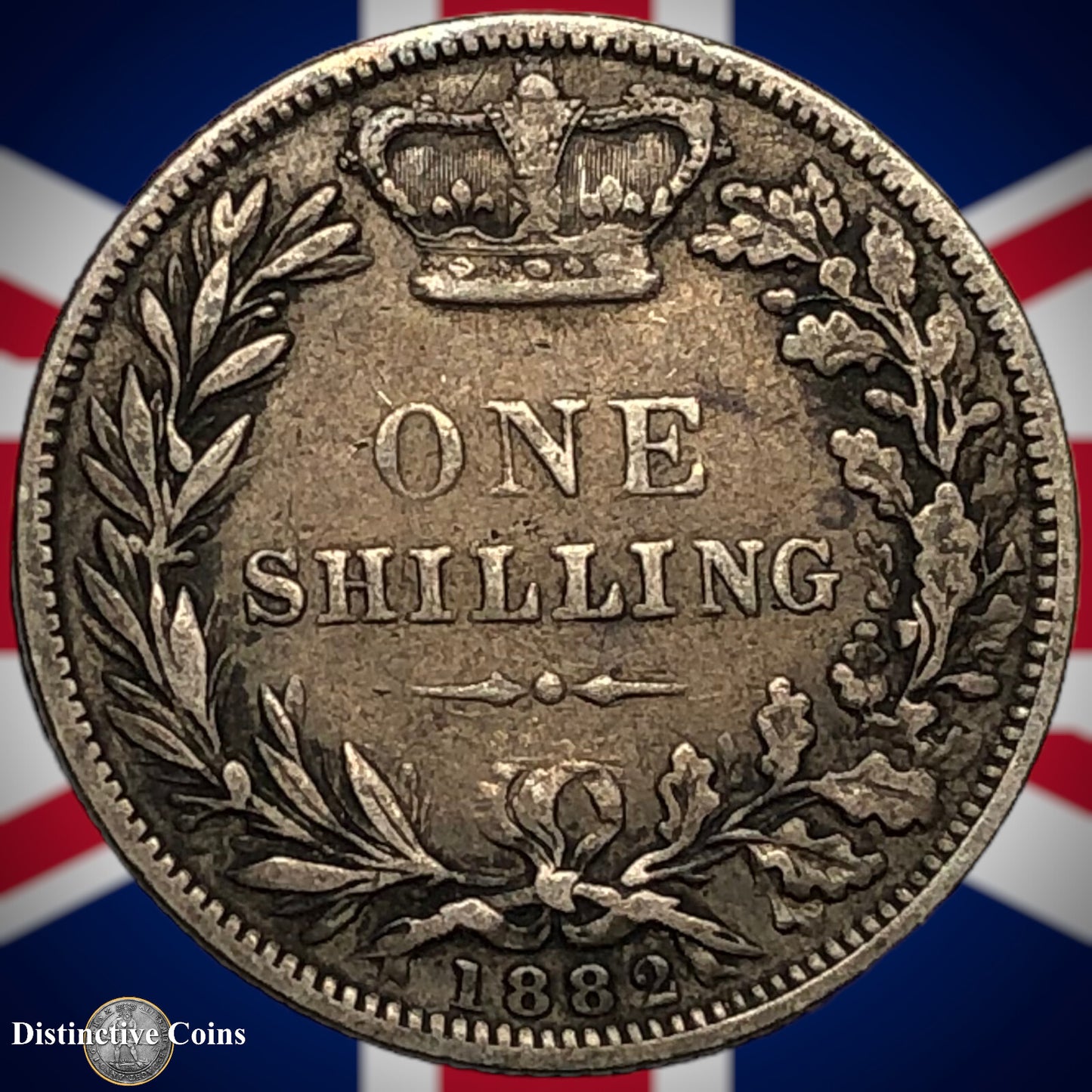 Great Britain 1882 British One Shilling GB0410