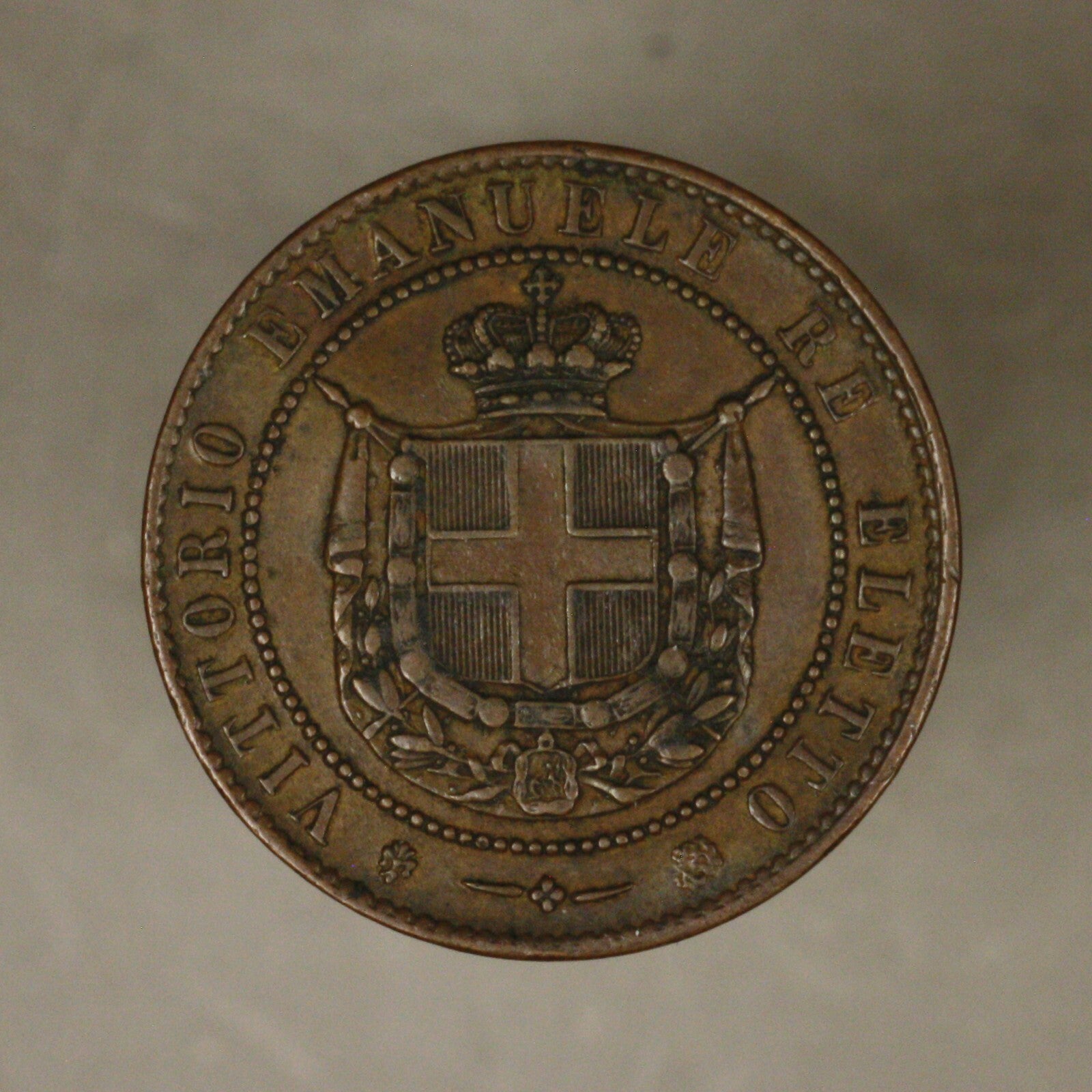 Italy - Tuscany 1859 Centesimi XF Copper