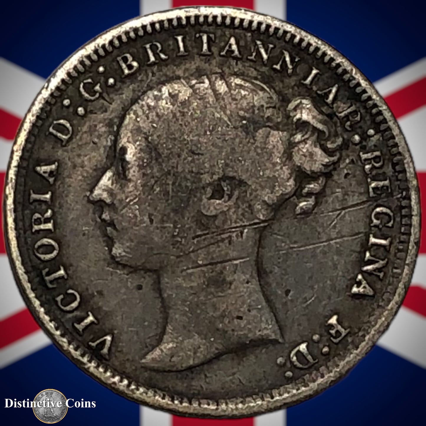 Great Britain 1878 Three Pence GB1895