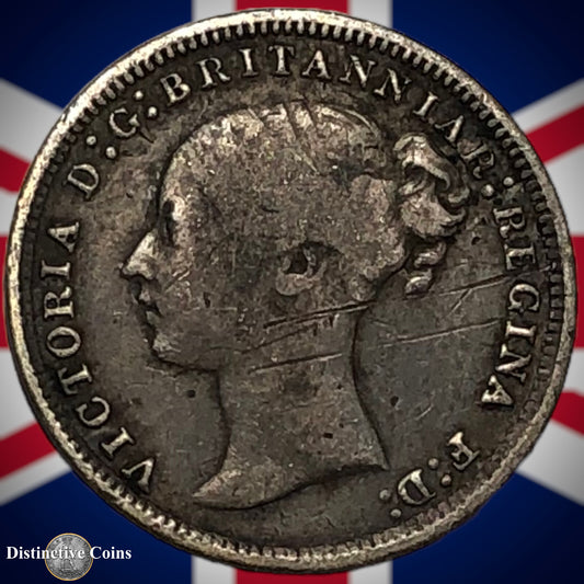 Great Britain 1878 Three Pence GB1895