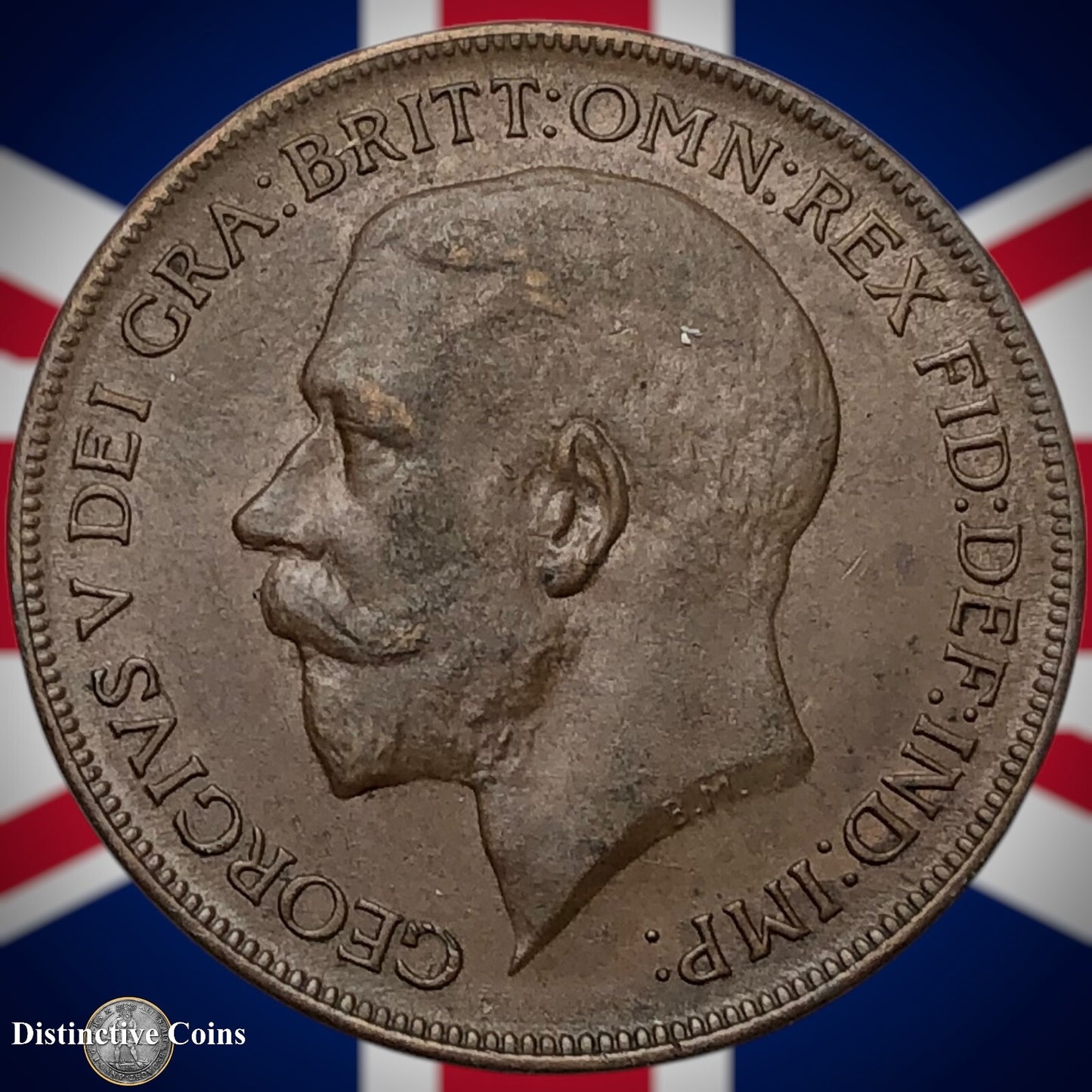 Great Britain 1922 Penny 1d GB7014