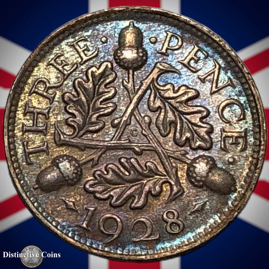 Great Britain 1928 Three Pence GB2235