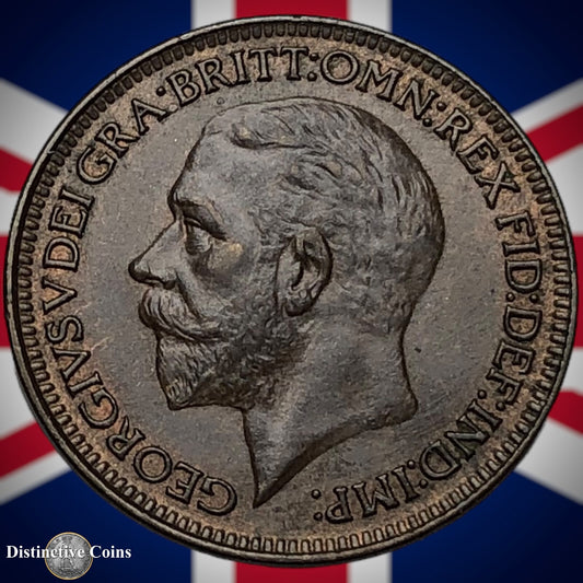 Great Britain 1926 Farthing 1/4d GB4839