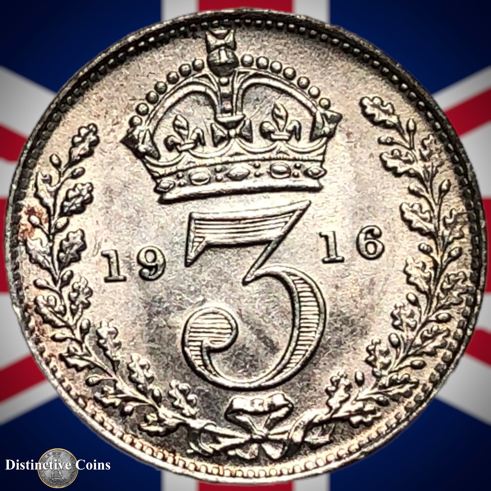 Great Britain 1916 Three Pence GB2169