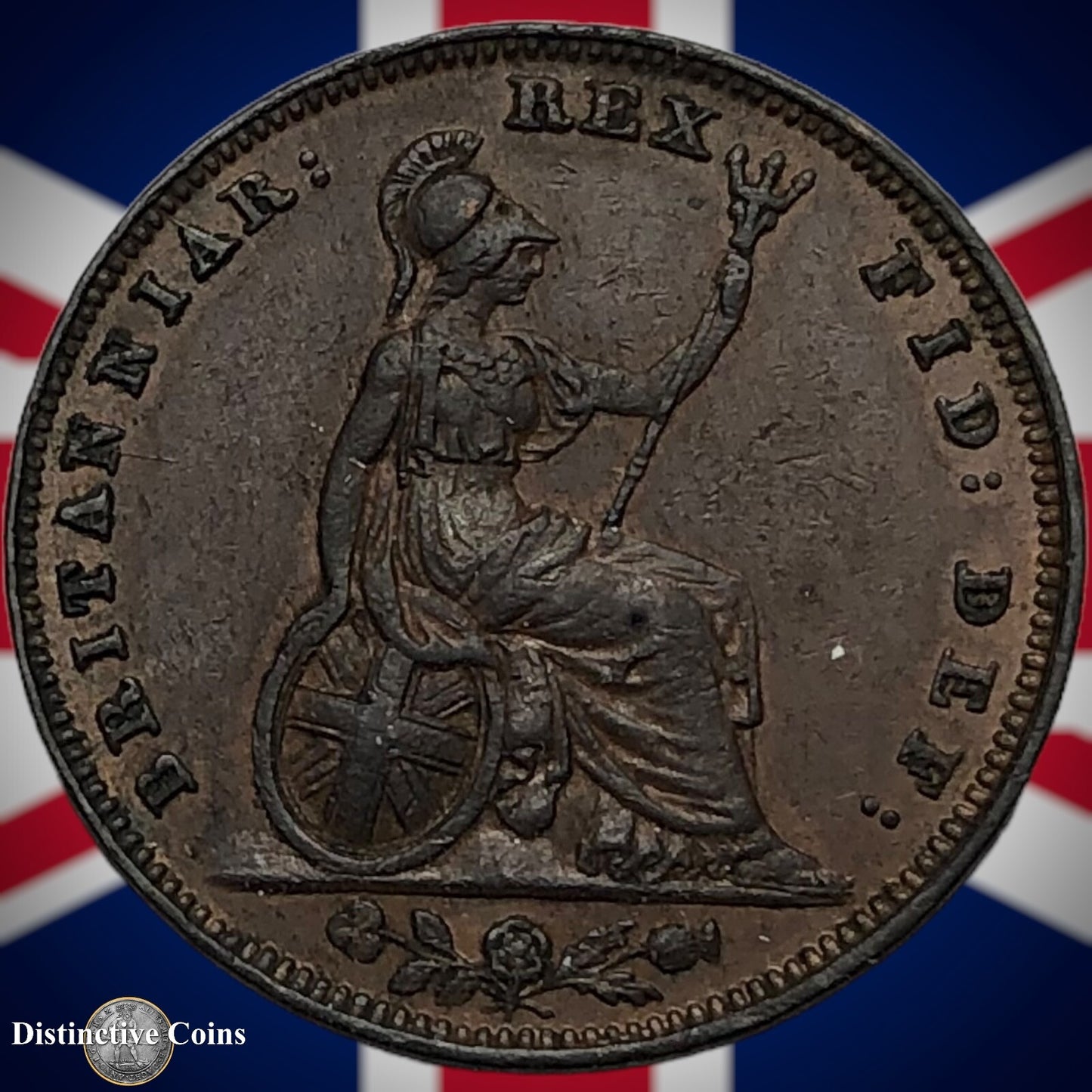 Great Britain 1831 Farthing 1/4d GB3365