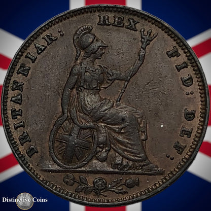 Great Britain 1831 Farthing 1/4d GB3365