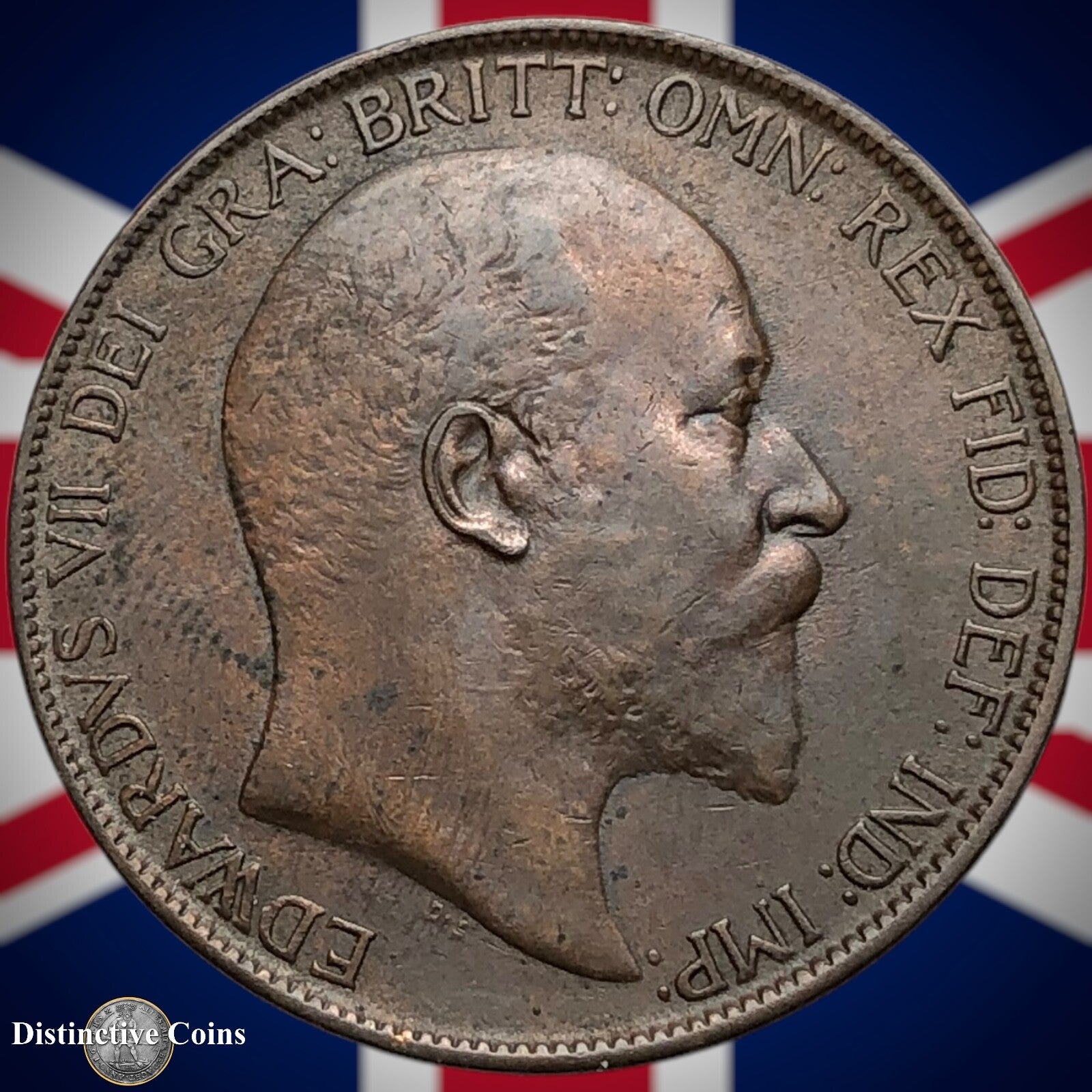 Great Britain 1907 Penny 1d GB6691