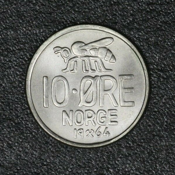 Norway 1964 8 Piece Coin Set  B266