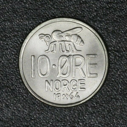 Norway 1964 8 Piece Coin Set  B266