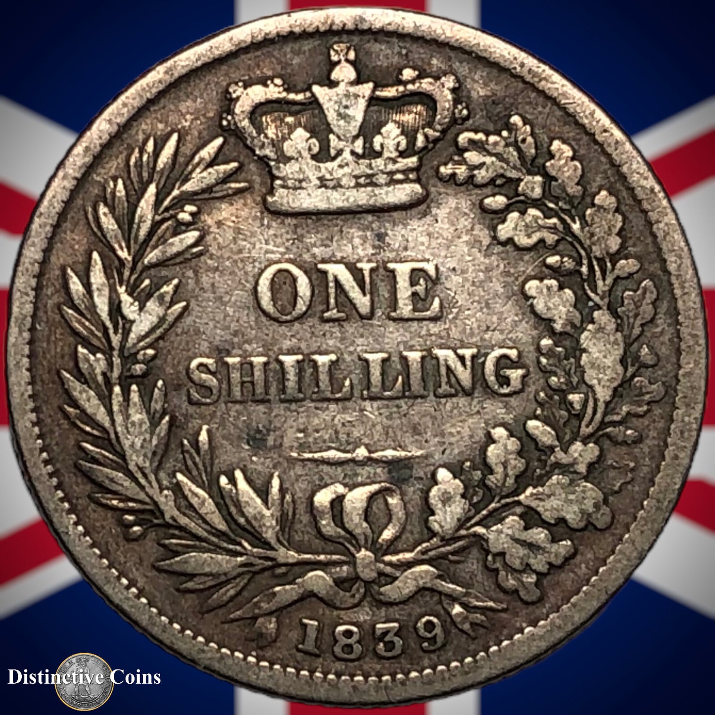 Great Britain 1839 British One Shilling GB0159
