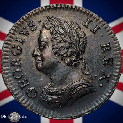 Great Britain 1754 Farthing 1/4d GB3183