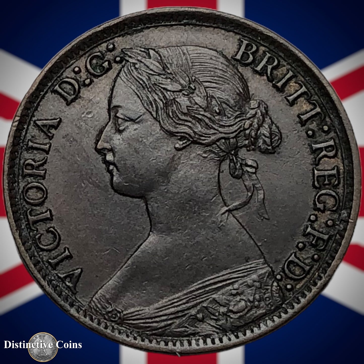 Great Britain 1872 Farthing 1/4d GB3666