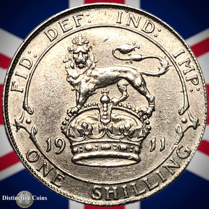 Great Britain 1911 One Shilling GB0910