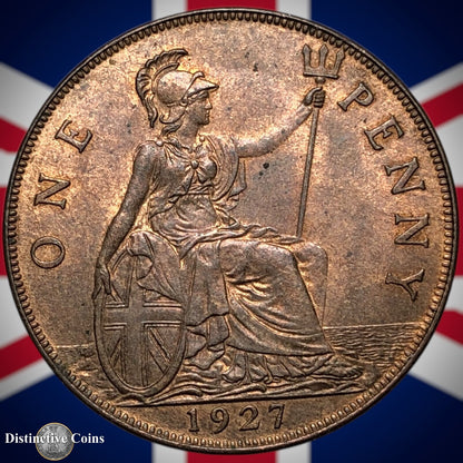 Great Britain 1927 Penny 1d GB7072