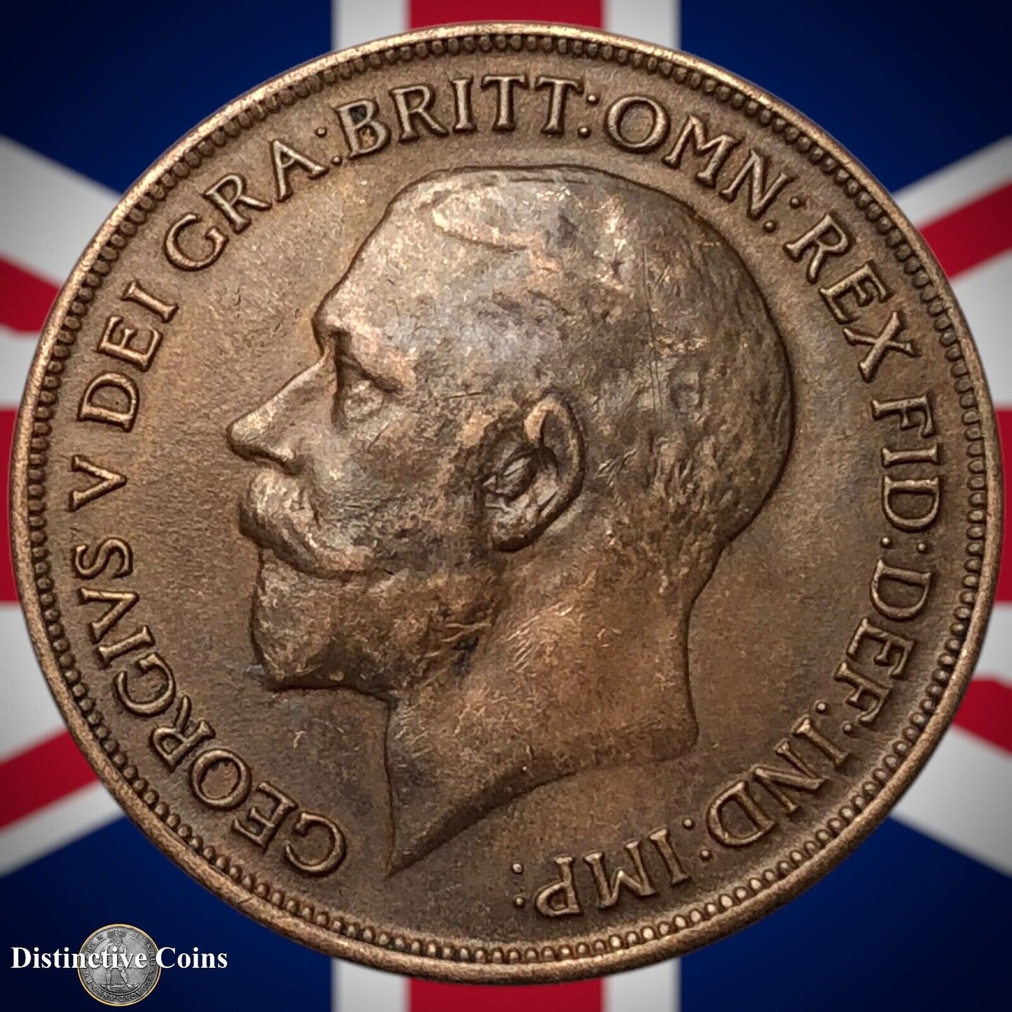 Great Britain 1919 Penny 1d GB6899