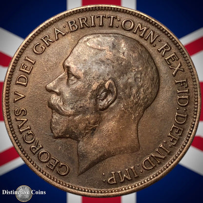 Great Britain 1919 Penny 1d GB6899