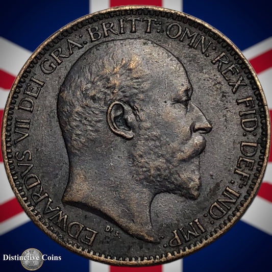 Great Britain 1905 Farthing 1/4d GB4577