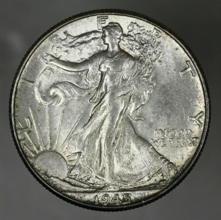 US 1945 Walking Liberty Half Dollar  A3080