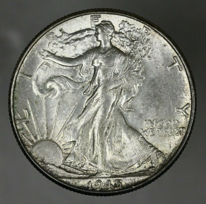 US 1945 Walking Liberty Half Dollar  A3080