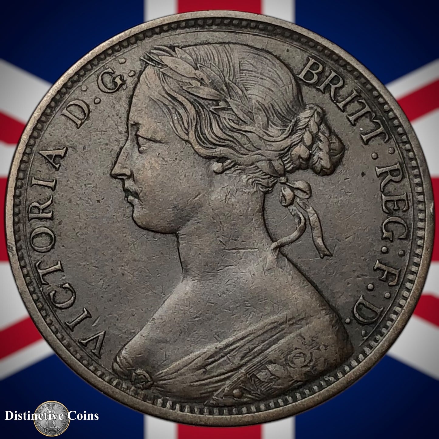 Great Britain 1861 Penny 1d GB6170