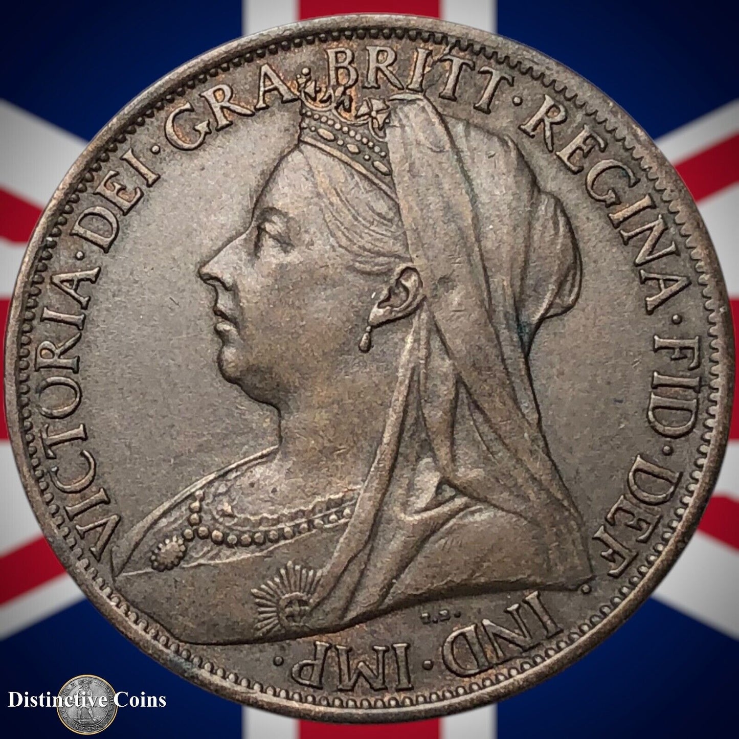 Great Britain 1897 Penny 1d GB6595