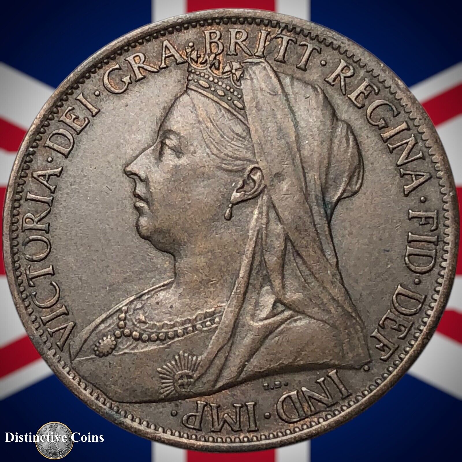 Great Britain 1897 Penny 1d GB6595