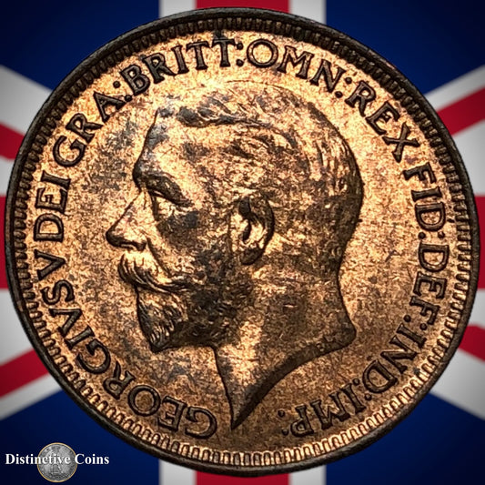 Great Britain 1929 Farthing 1/4d GB4873