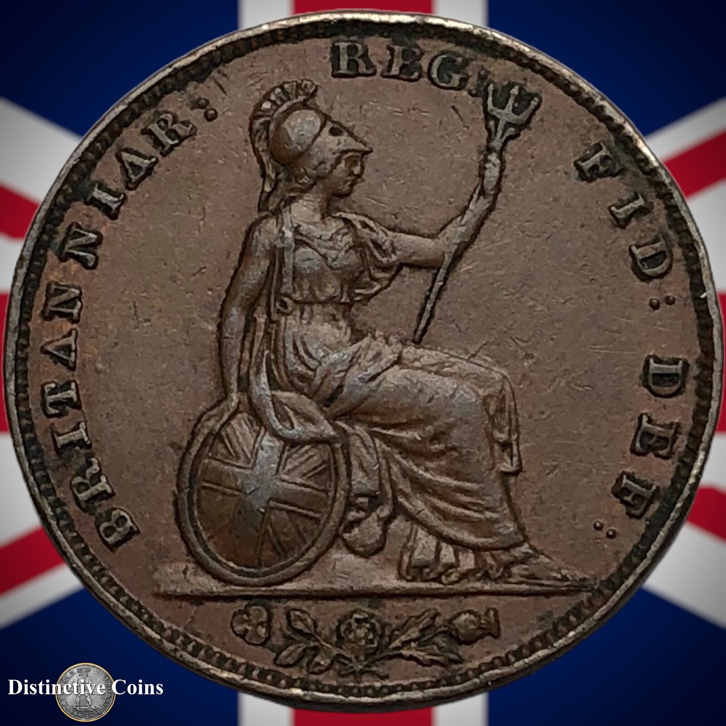 Great Britain 1853 Farthing 1/4d GB3459