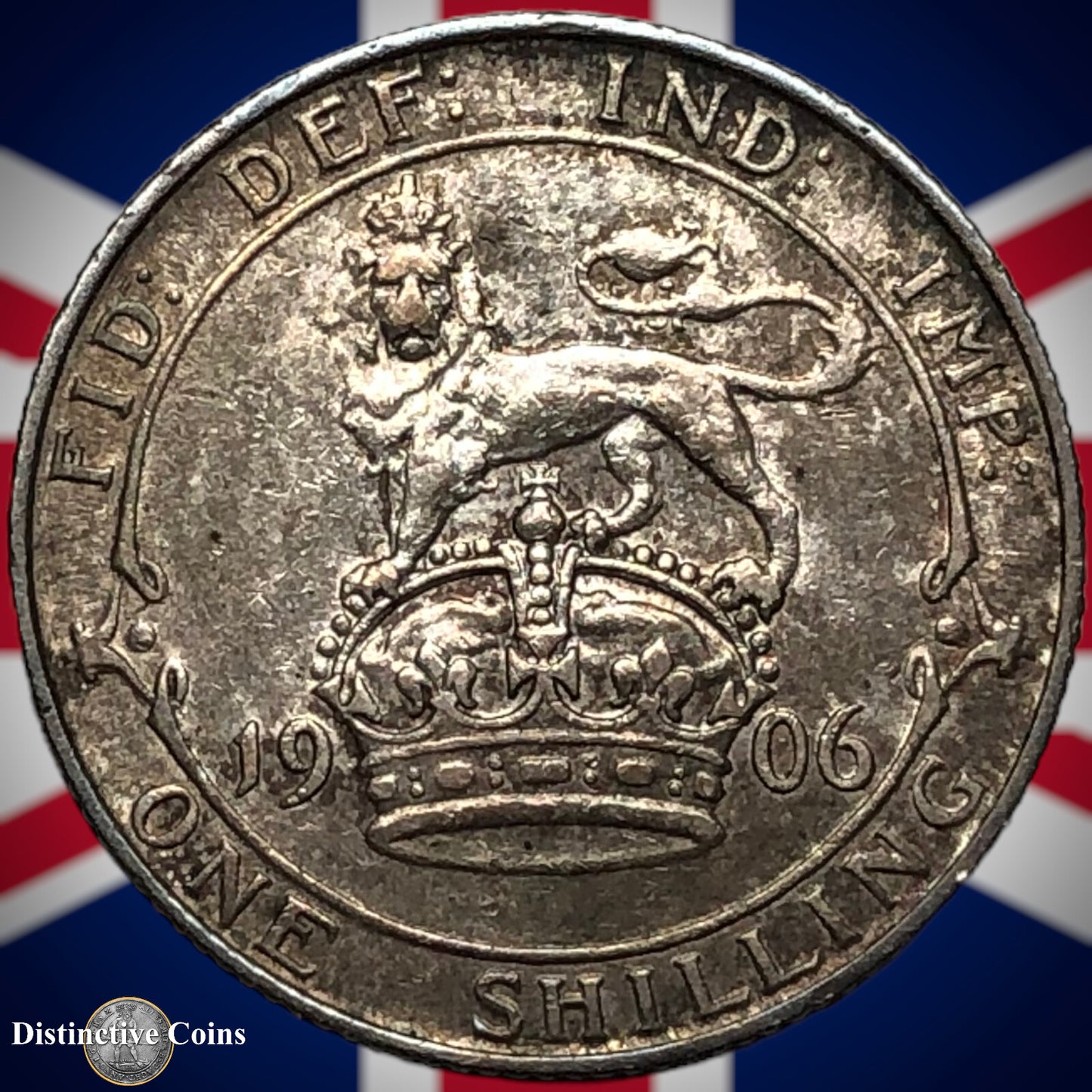 Great Britain 1906 British One Shilling GB0812