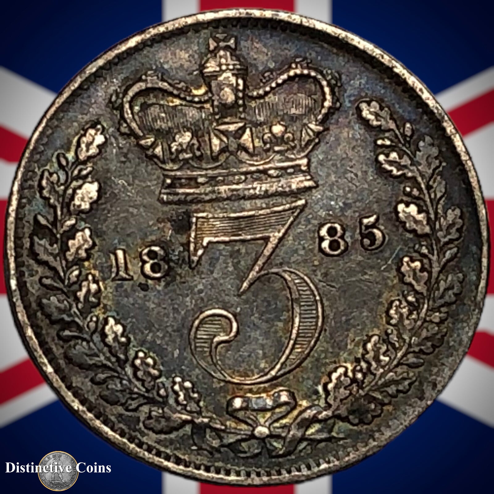 Great Britain 1885 Three Pence GB1943