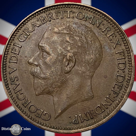 Great Britain 1927 Half Penny 1/2d GB5929