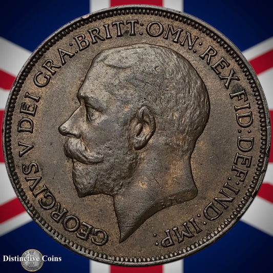 Great Britain 1918 Penny 1d GB6866