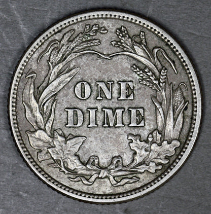 US 1916 P Barber Dime  A3358