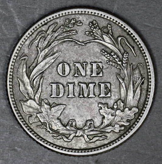US 1916 P Barber Dime  A3358