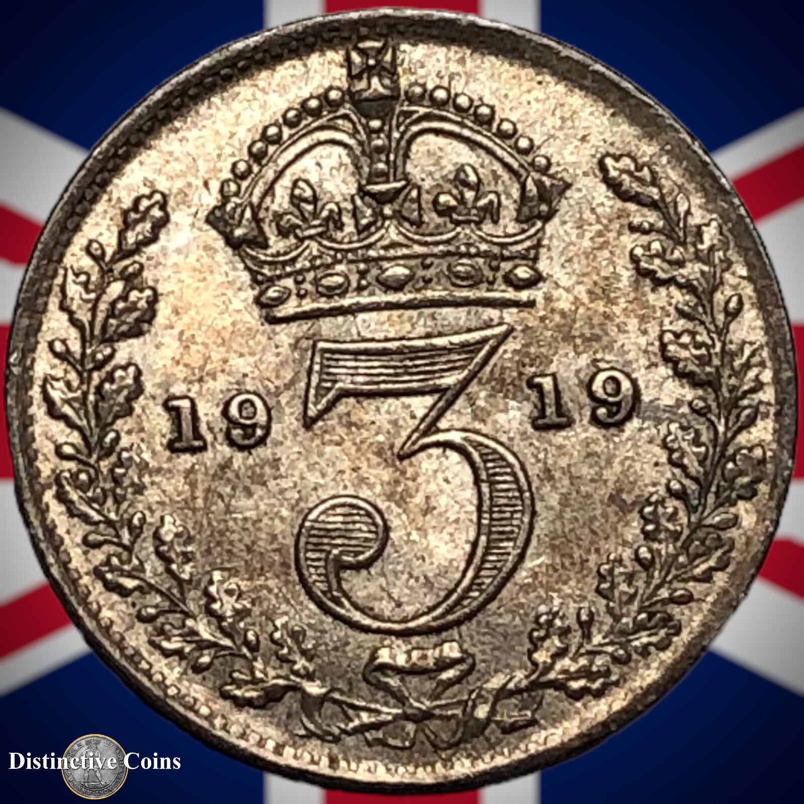 Great Britain 1919 Three Pence GB2179