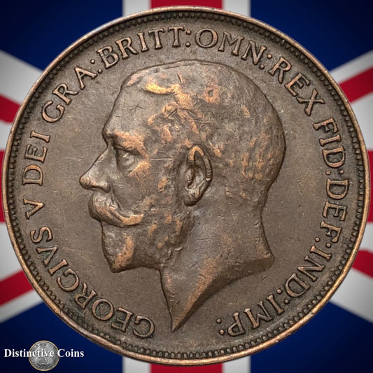 Great Britain 1912 H Penny 1d GB6787