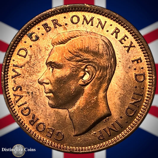 Great Britain 1942 Half Penny 1/2d GB6033