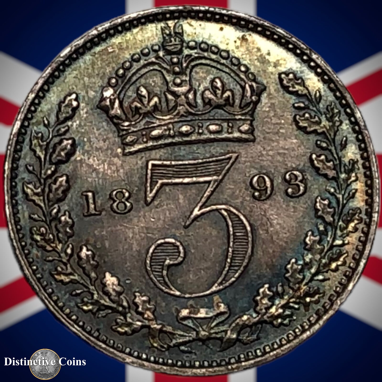 Great Britain 1893 Three Pence GB2018