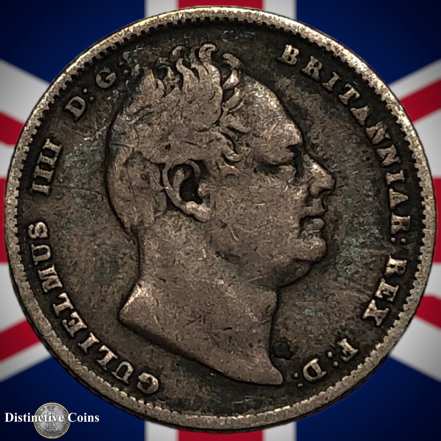 Great Britain 1834 Six Pence GB2552