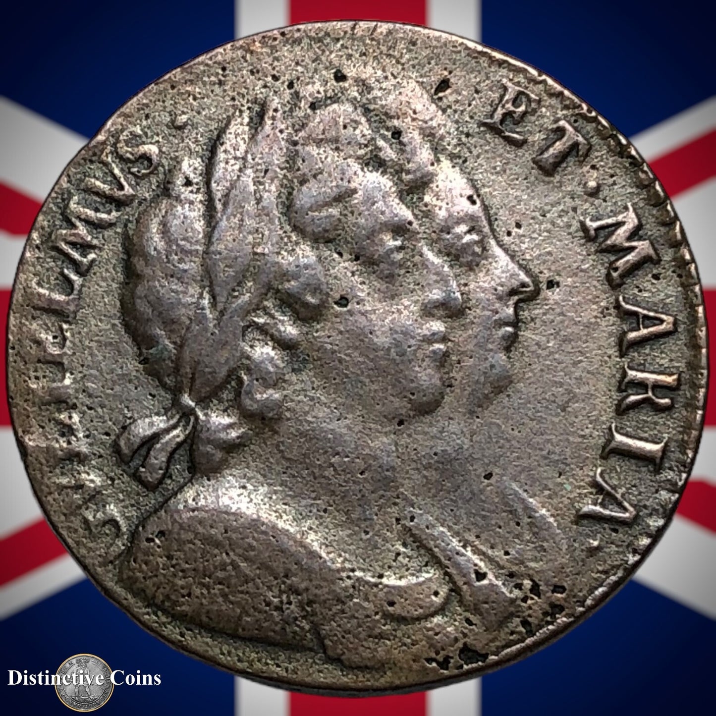 Great Britain 1694 Half Penny 1/2d GB5014