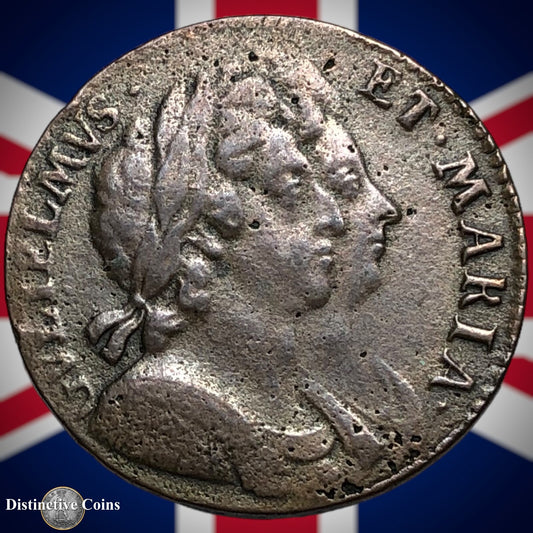 Great Britain 1694 Half Penny 1/2d GB5014