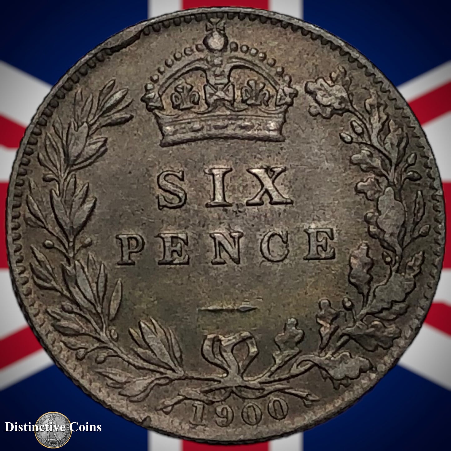 Great Britain 1900 Six Pence GB1480