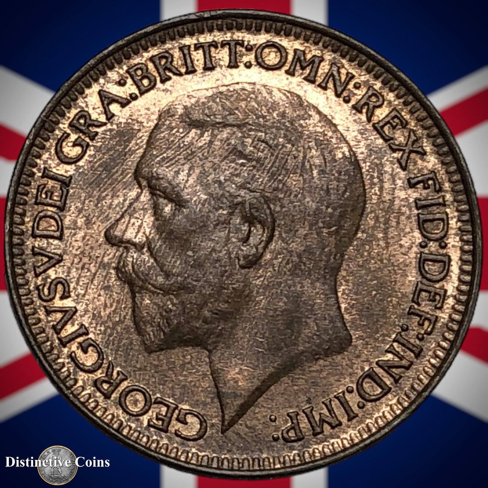 Great Britain 1932 Farthing 1/4d GB4916