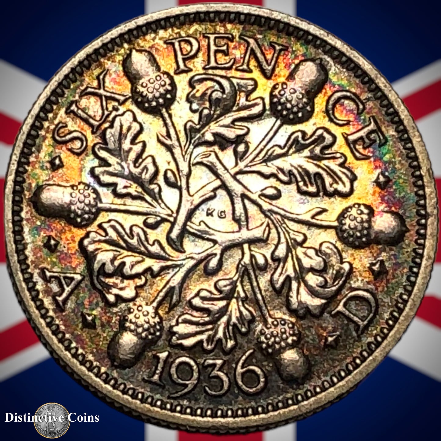 Great Britain 1936 Six Pence GB1713