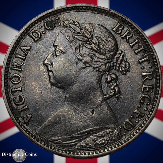 Great Britain 1884 Farthing 1/4d GB4082