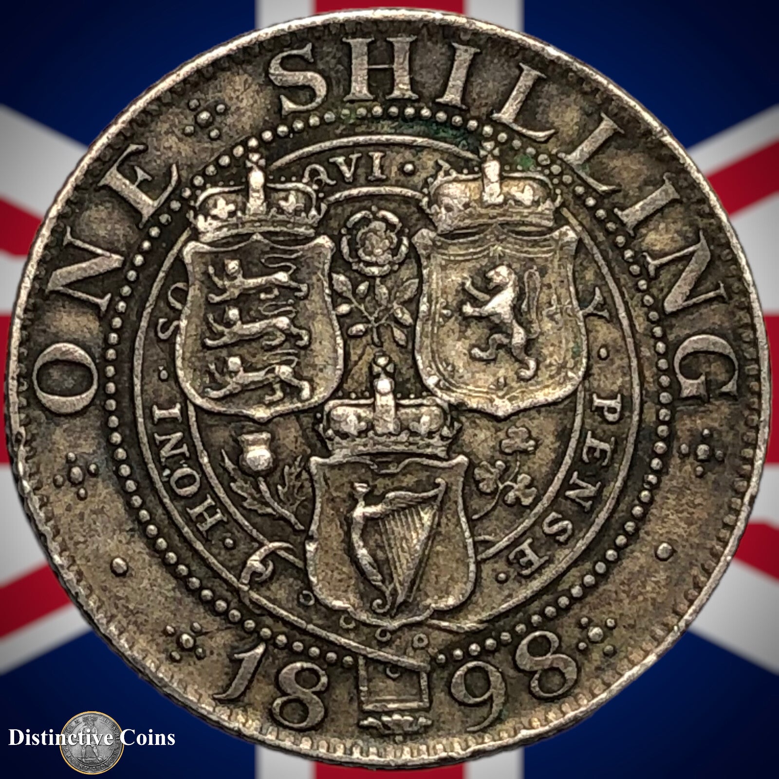 Great Britain 1898 British One Shilling GB0685