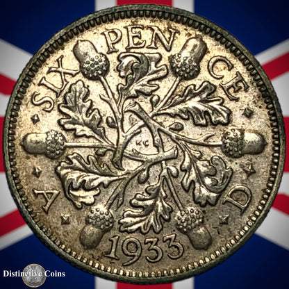 Great Britain 1933 Six Pence GB1704